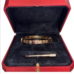 Cartier Love Bracelet Size 16cm.